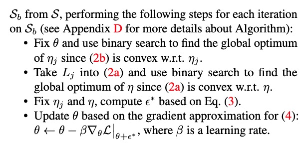 End-to-end Training Algorithm.